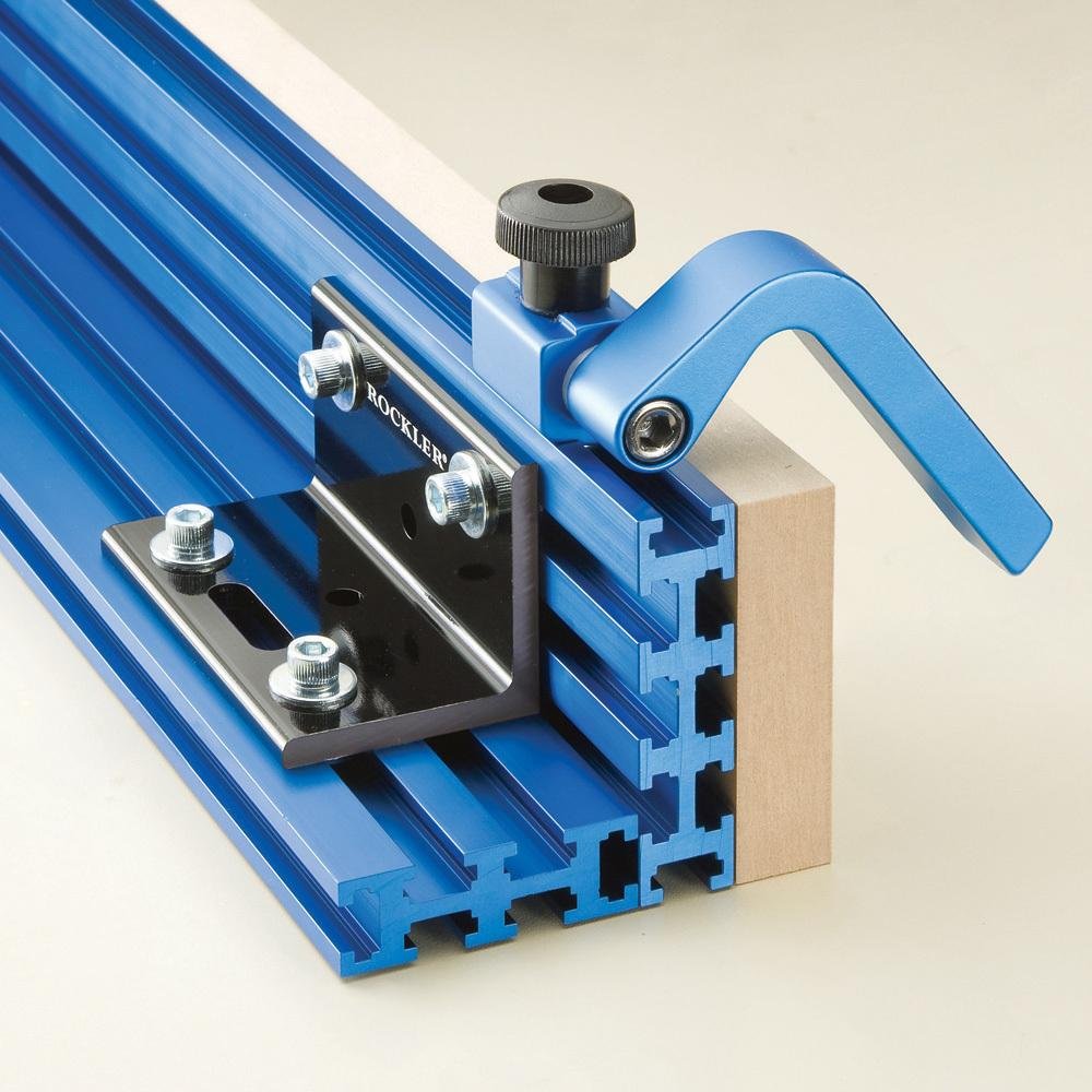 3” Multi Track – 36” Universal T Track on Every Face to Create Custom Fences, Jigs, & Fixtures - Aluminum Multi Track Fence - T Tracks Woodworking ROCKLER