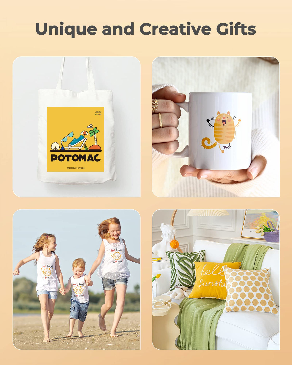 Hiipoo Sublimation Ink Refilled Bottles with Heat Tape Refill for ET2400 XP4105 XP4100 ET2720 ET2760 ET2750 ET4800 ET-2800 ET-2803 ET-2850 Inkjet Hiipoo