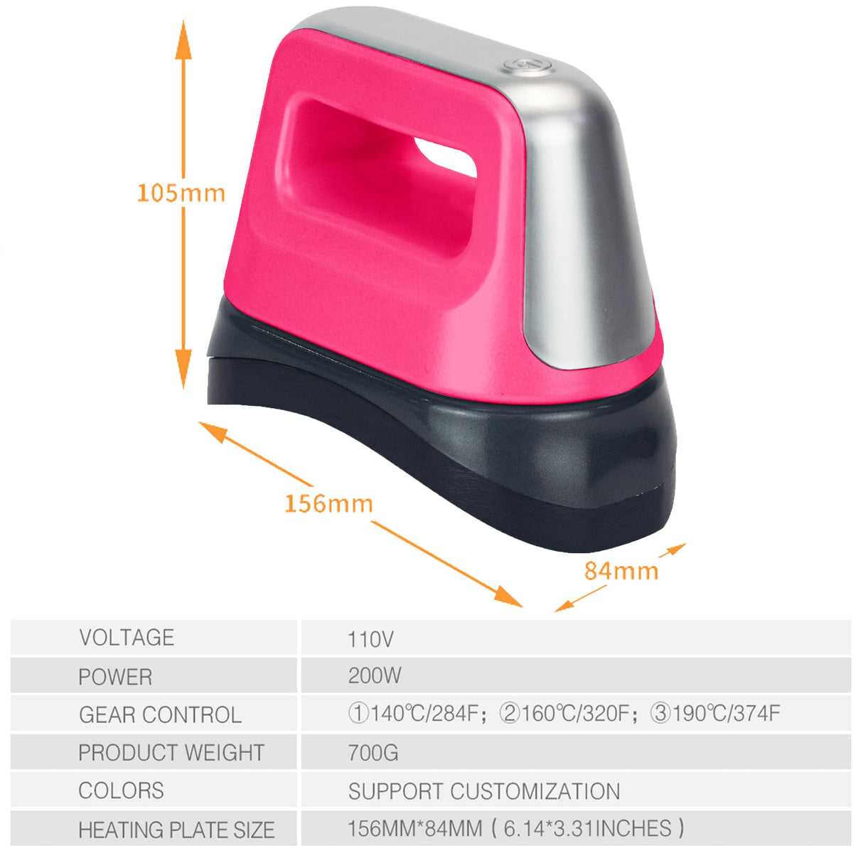 Hat Heat Press,Hat Press, Mini Heat Press,Hat Press Heat Machine for Caps,Heat Press Machine for t Shirts,6.3 * 3.3 in Curved Ceramic-Coated Heat MEETDUMPL