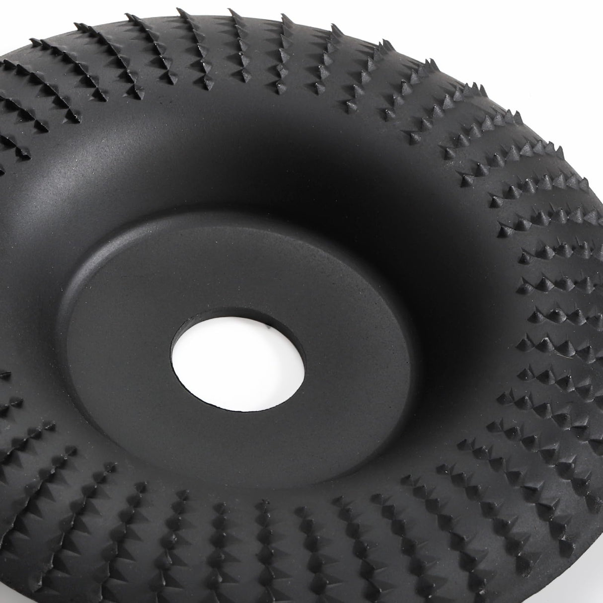 Hedume Set of 5 Angle Grinder Wood Carving Disc for 4" or 4 1/2" Attachments with 5/8 inch Arbor, Stump Tool Grinding Wheel Shaping, Wood Shaping Hedume