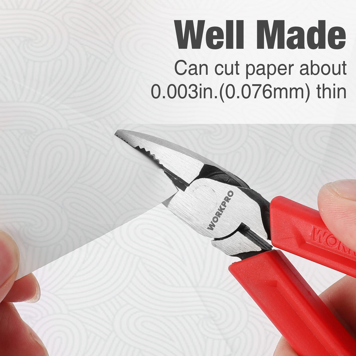 WORKPRO 6.5" Linesman S Screw Extractor Pliers(Combination Pliers) with Unique Non-slip Jaws, Stripped Screw Remover Tool, Lineman Pliers for Quickly WORKPRO