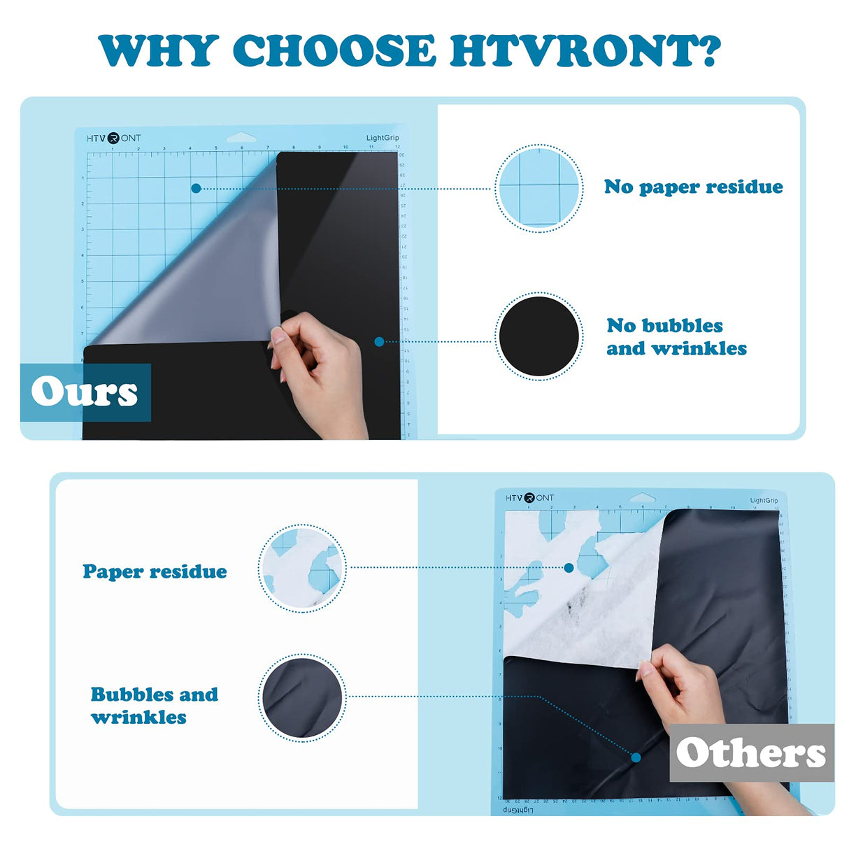 HTVRONT Permanent Vinyl for Cricut-12 Pack 12 Inch by 5 Feet Permanent Vinyl Rolls, Adhesive Vinyl for Cricut,Silhouette, Cameo Cutters, Signs, HTVRONT