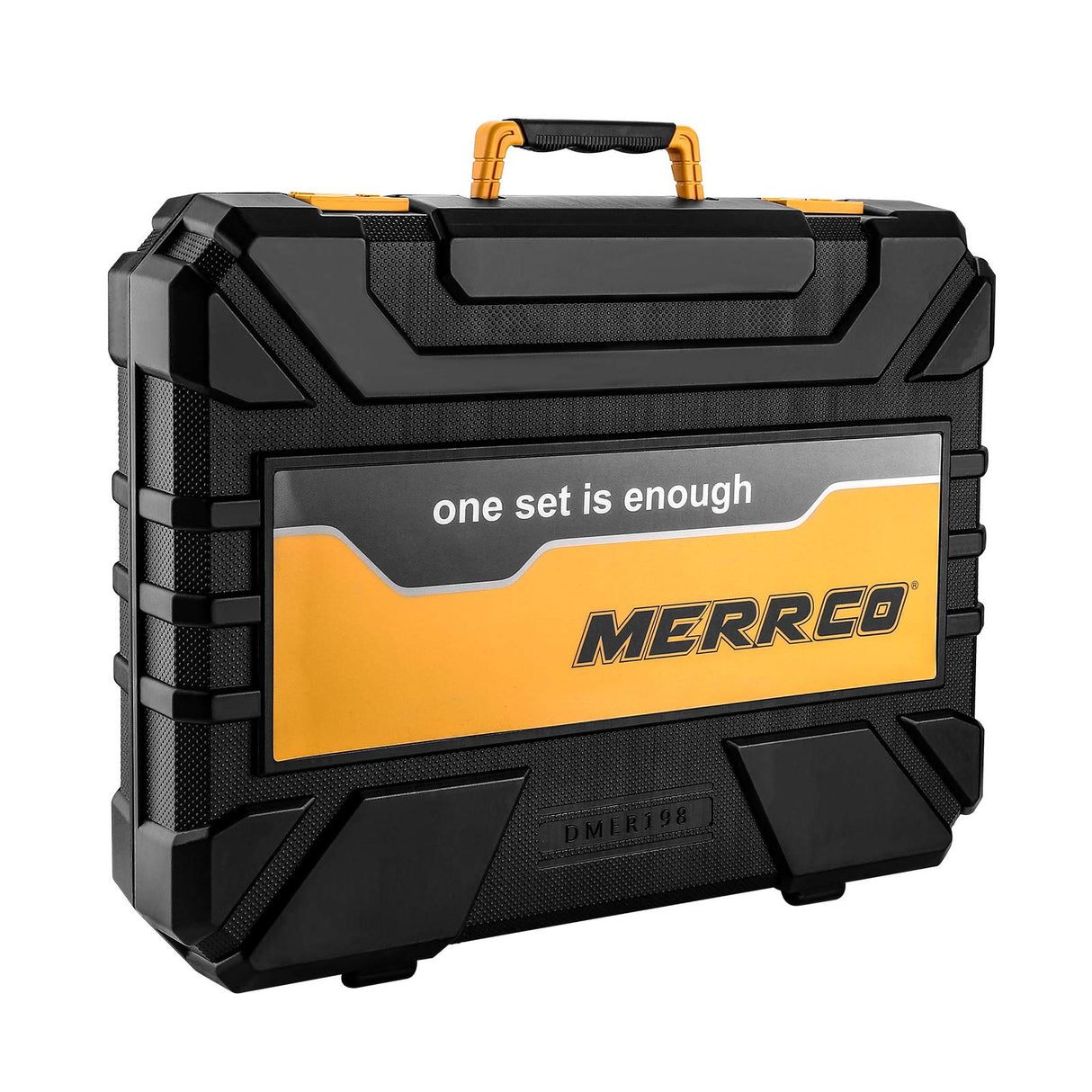 DEKOPRO 198 Piece Home Repair Tool Kit, Wrench Plastic Toolbox with General Household Hand Tool Set DEKOPRO