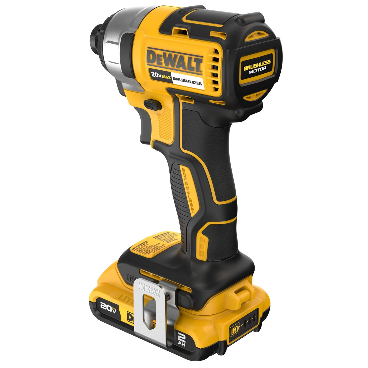 DEWALT 20V MAX Impact Driver, 1/4 Inch, Battery and Charger Included (DCF787D1) DEWALT