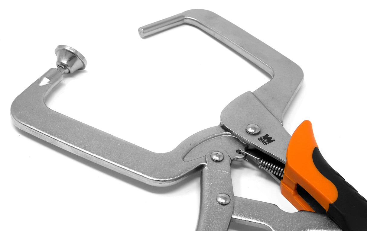 WEN CL436R 4-Inch Right Angle Clamp for Woodworking and Pocket Hole Joinery WEN