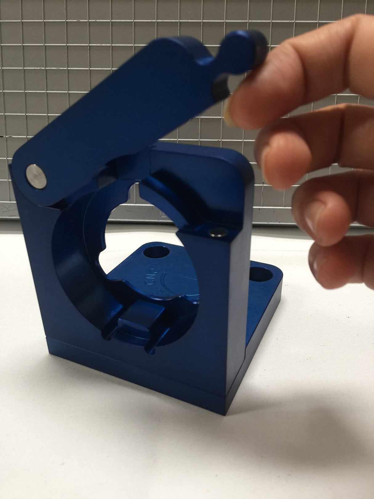 CAT40 CNC Tool Holder Tightening Fixture Universal Tool Holding Blue Generic