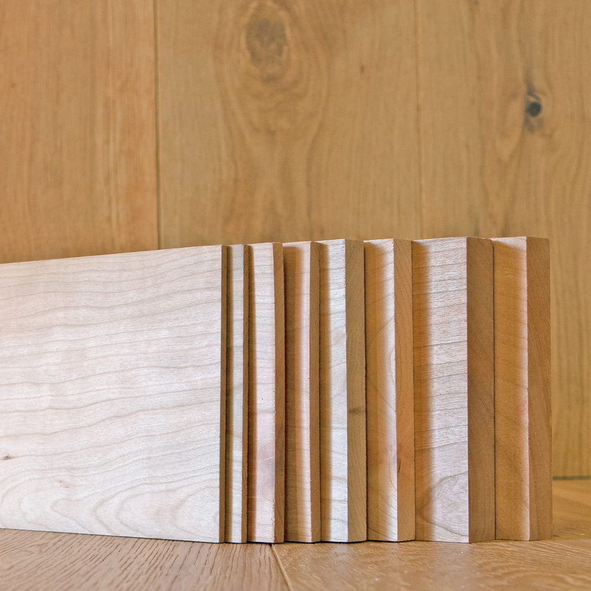 3/4” x 8” x 24” Cherry Solid Hardwood Unfinished for Crafts, DYI, Scroll Saw, Woodworking and Laser Engraving (1pc) Cherokee Wood Products