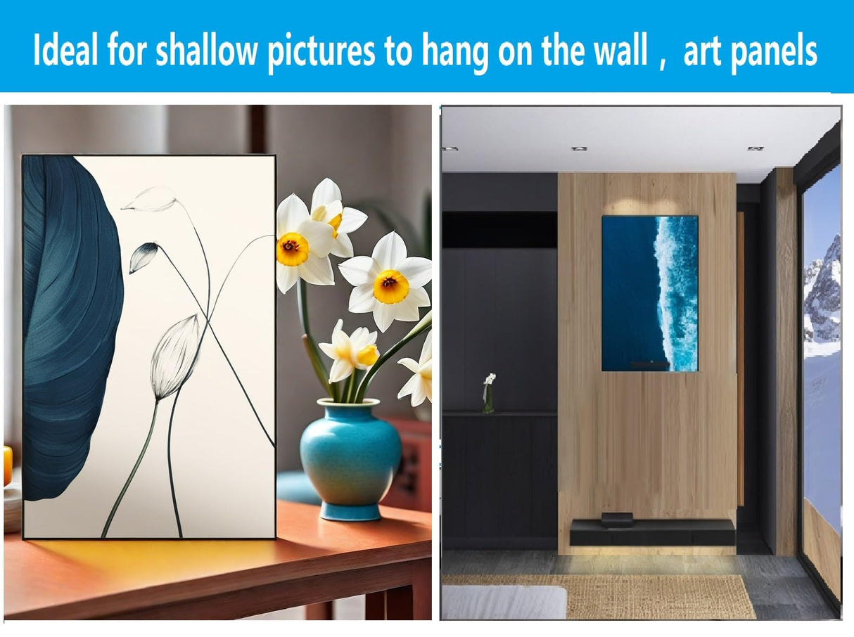 2Pcs Extra Large Reusable Epoxy Resin Table Mold 19x11x3 inch 15.7x9.8x3 inch Rectangles Epoxy Resin Molds for River Table, Coffee Side Table, ModWgGuo