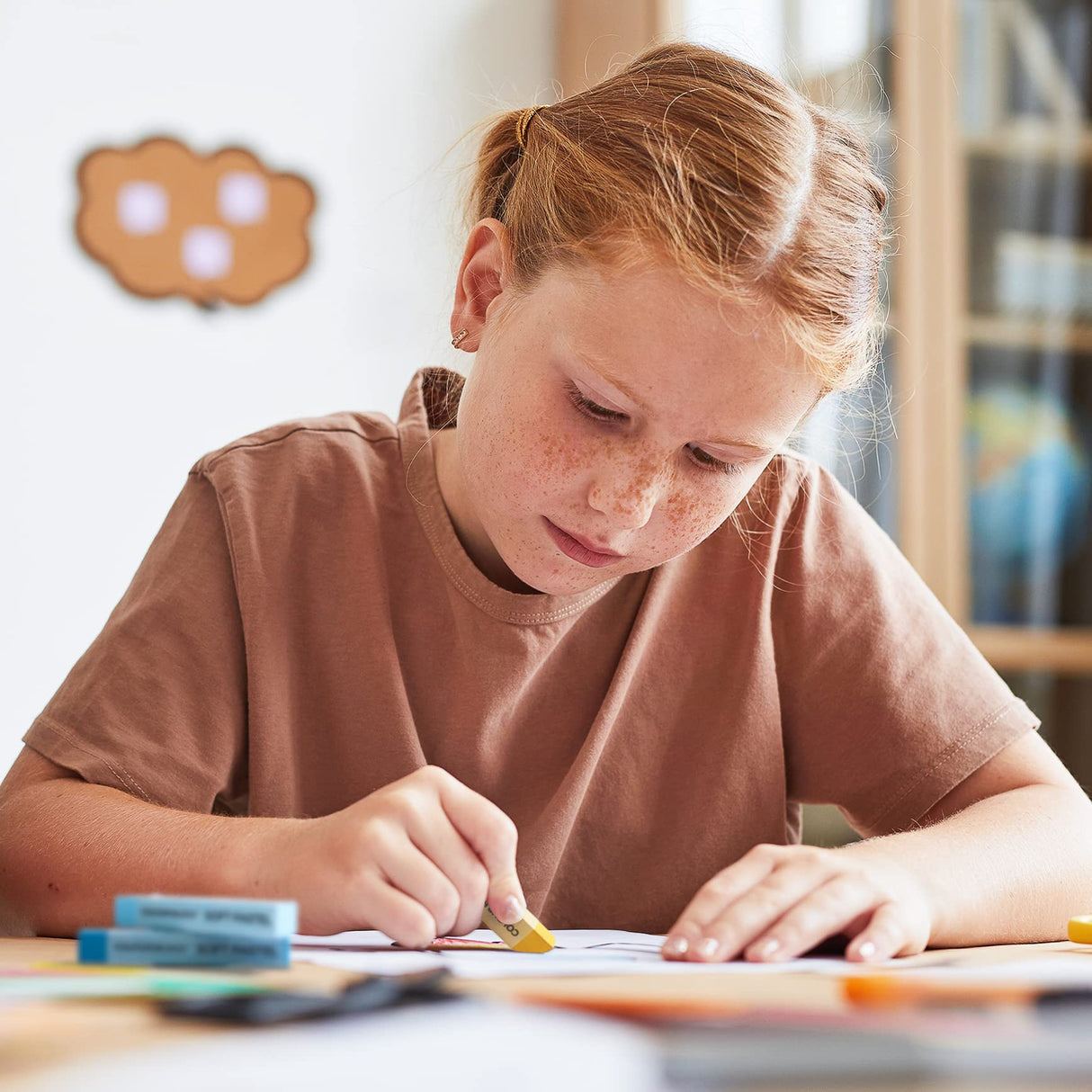 COLOUR BLOCK 100pc Wooden Case Soft Pastel Art Set for Beginners and Experienced Artists I Colors Square Chalk Pastels Art Supplies for Drawing, COLOUR BLOCK