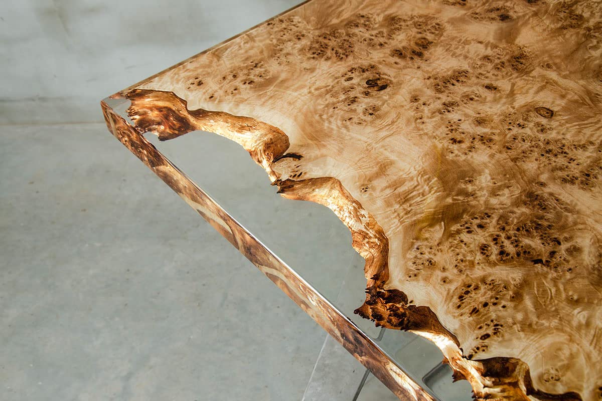 EPODEXยฎ Deep Pour & Casting Epoxy Resin Kit Crystal-Clear & Colored, Solvent-& Bubble-Free, UV-Stabilized, Low Odor, Up To 12 Inch, River Table, Deep EPODEX