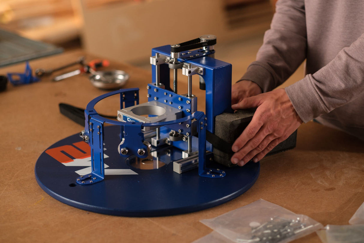 M2 CNC Engraving Machine Kit, First Wall Mounted Highly Accurate Cutting Engraver, 3-Axis CNC Machine for Wood, Metal, Plastic & More, Up to 4x8ft Maker Made