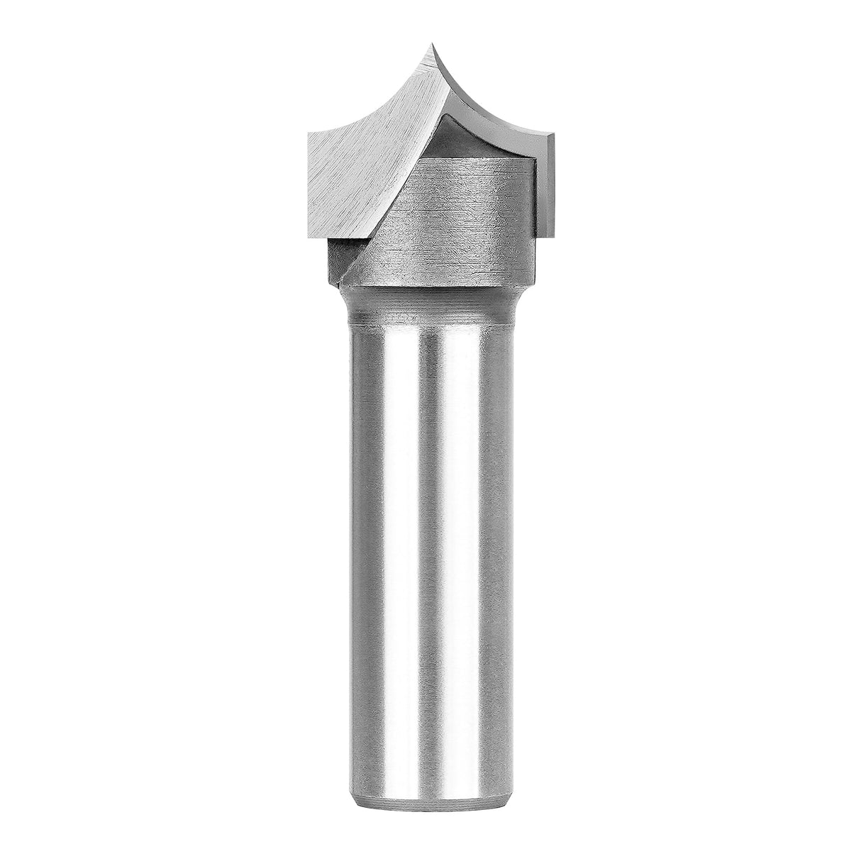 SpeTool 3/8" Radius Point Cutting Rounover Router Bits 1/2 Inch Shank 3/4" Cutting Diameter , 2 Flute Solide Carbide Tipped Round Over CNC Router Bit SpeTool