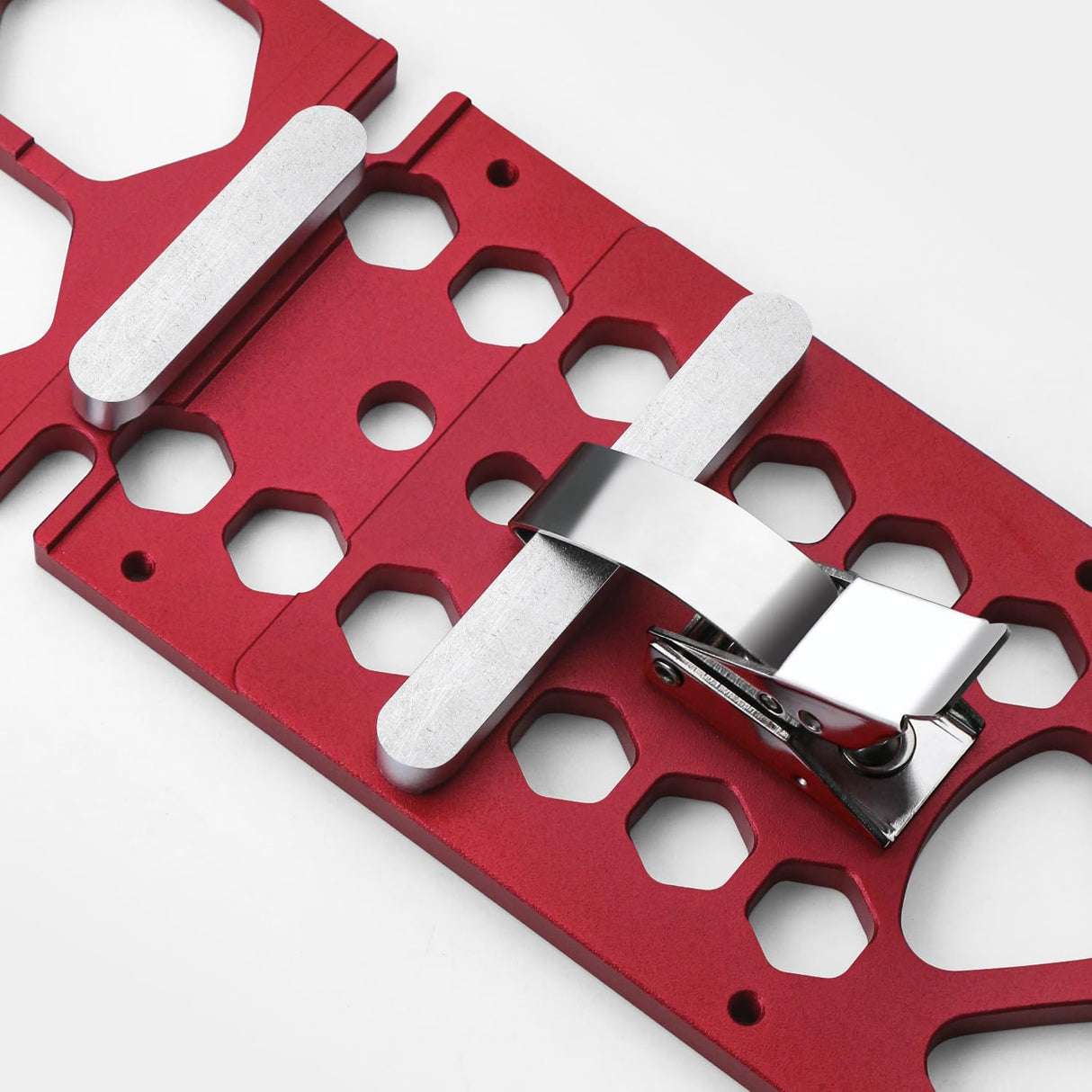 Aluminum Track Saw Square Guide 13.4"CNC Milled 90° Right Angle Stop for Circular Saws, Compatible with Festool & Makita Rails - Durable, ViewReal