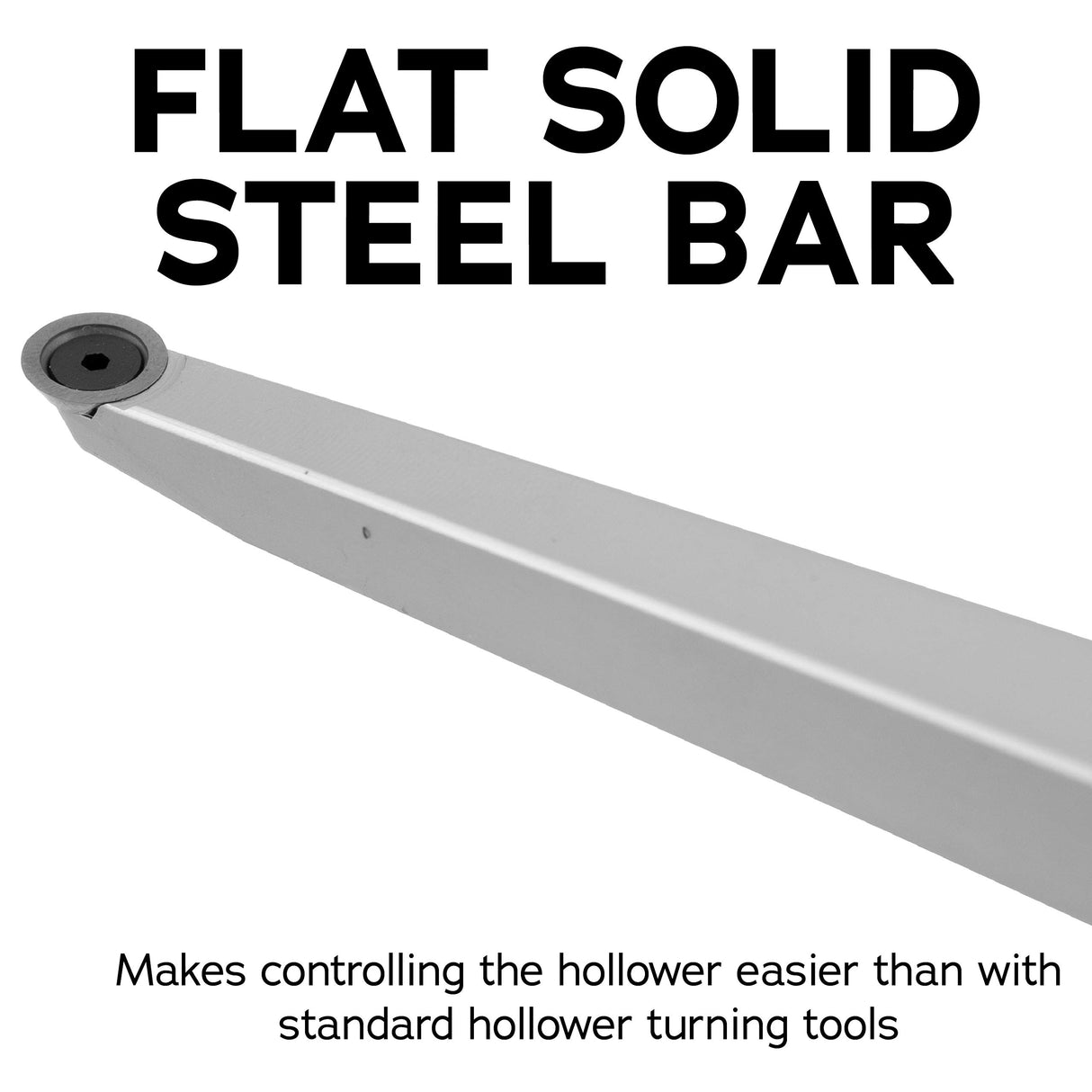 Savannah Carbide Hollower Tool #1 for Removing Material From The Center of Hollow Forms - WoodArtSupply