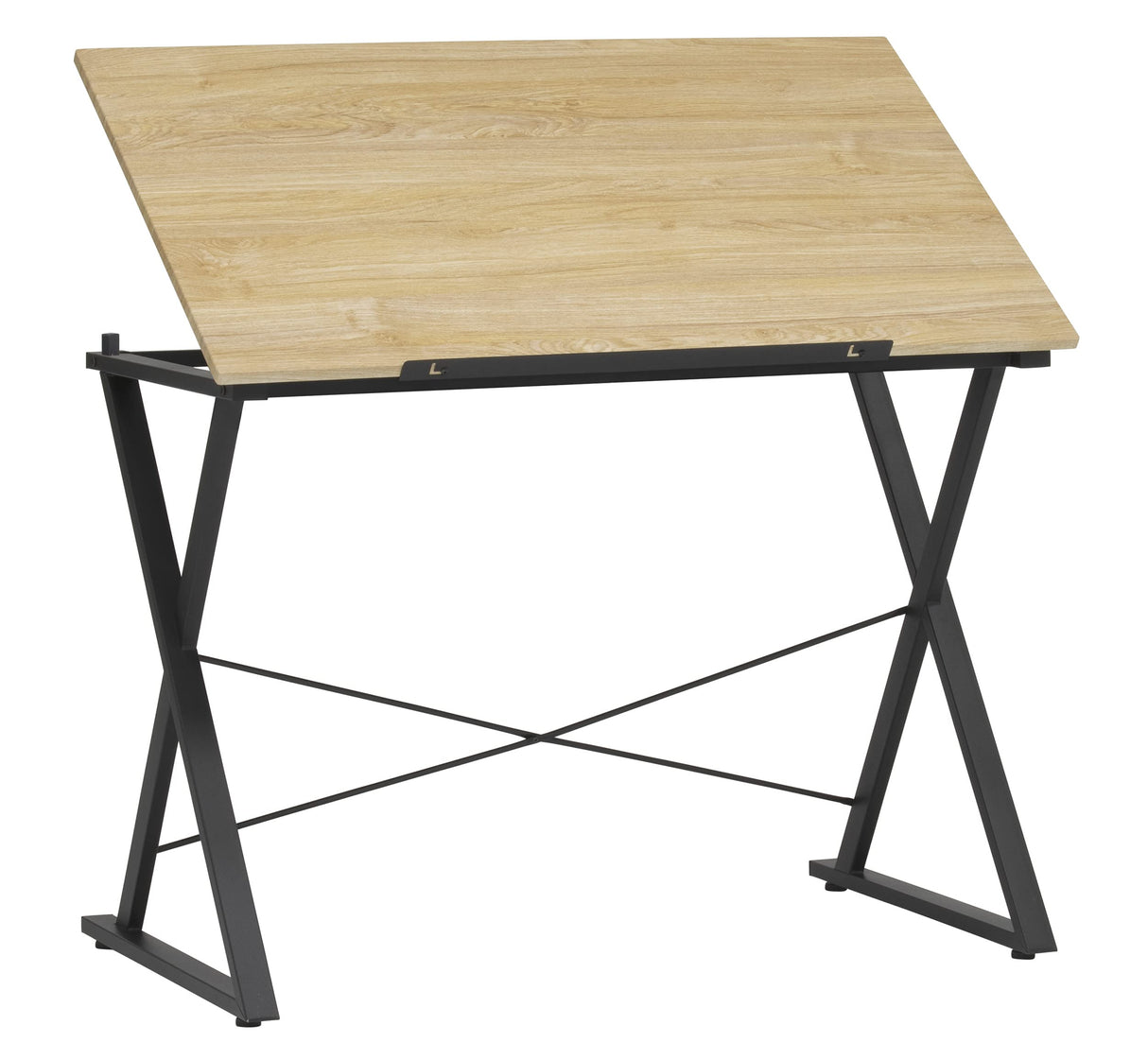 SD STUDIO DESIGNS Axiom II Drawing 42" Wide Adjustable Top Drafting Table, Graphite Black/Ashwood SD STUDIO DESIGNS