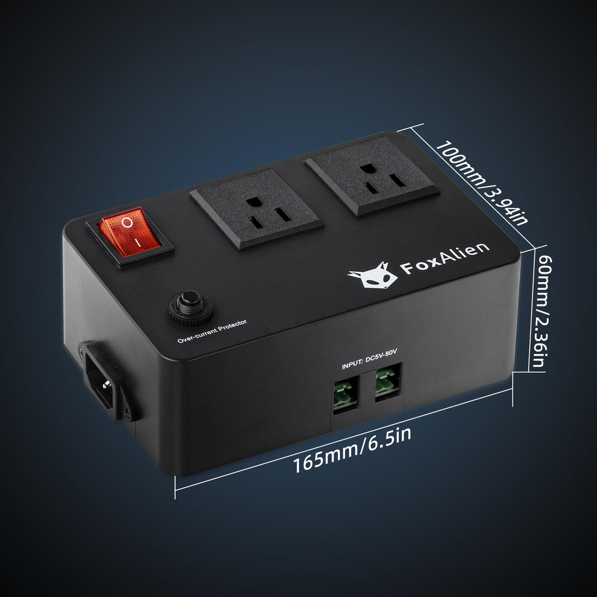 FoxAlien Relay Module Relay Switch for CNC Router Machines, Routers and Dust Collector Connecting FoxAlien