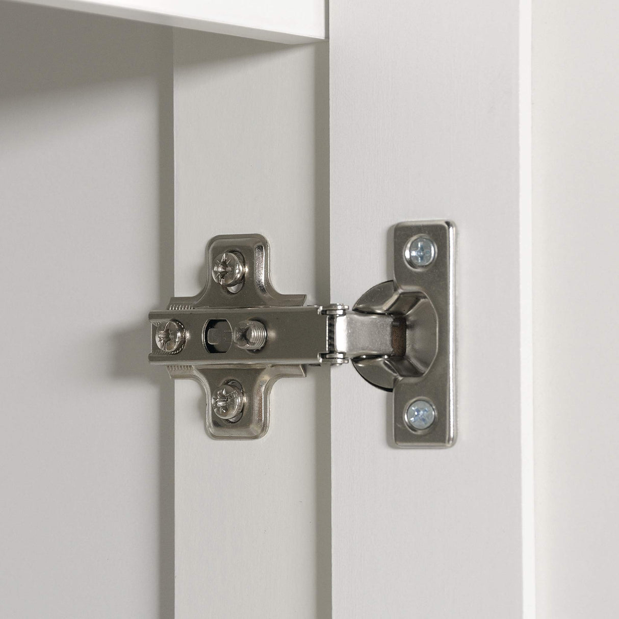 Sauder Select Storage Pantry cabinets, L: 29.69" x W: 16.34" x H: 70.10", White finish Sauder