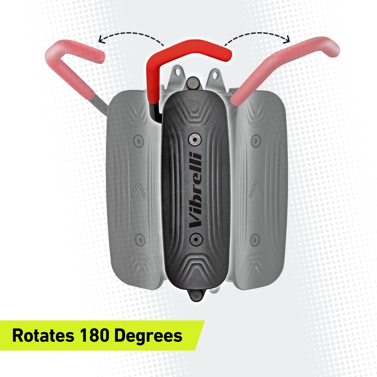 Vibrelli Swivel Bike Wall Mount - Bike Hanger - Vertical Bike Rack - Bike Hangers for Garage - MTB Mountain Bike Wall Mount Bike Rack - Bicycle Vibrelli