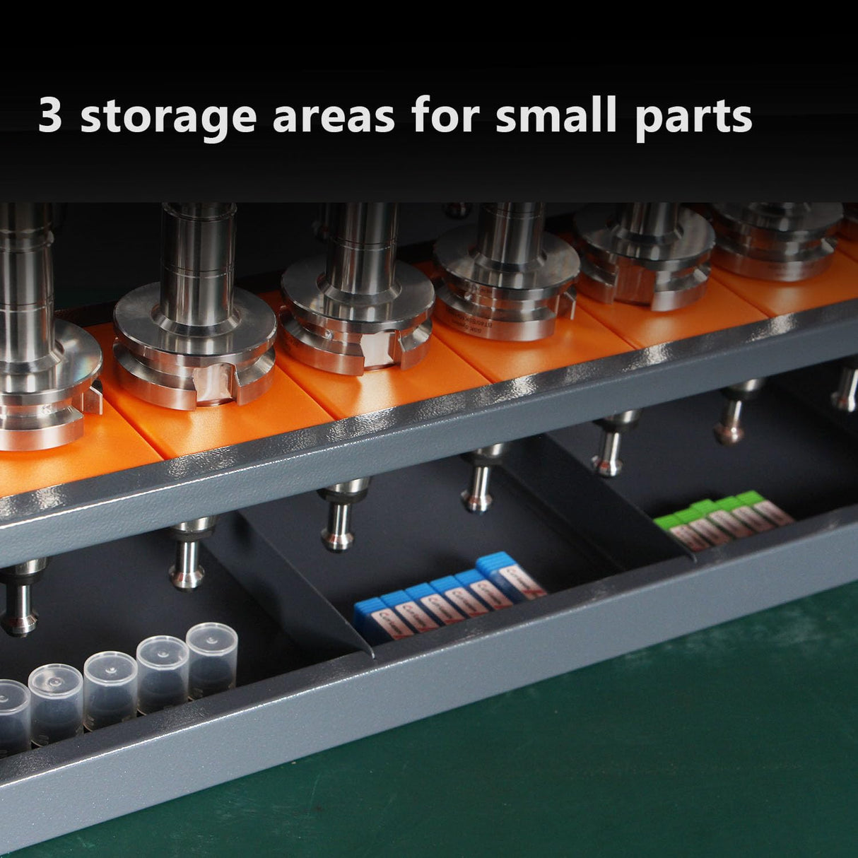 Tool Rack cat40 CNC Tool Rack Placed on The Desktop Small CNC Tool Storage Rack Placed on The Desktop Can be Used in CAPTO Series LYREIGN