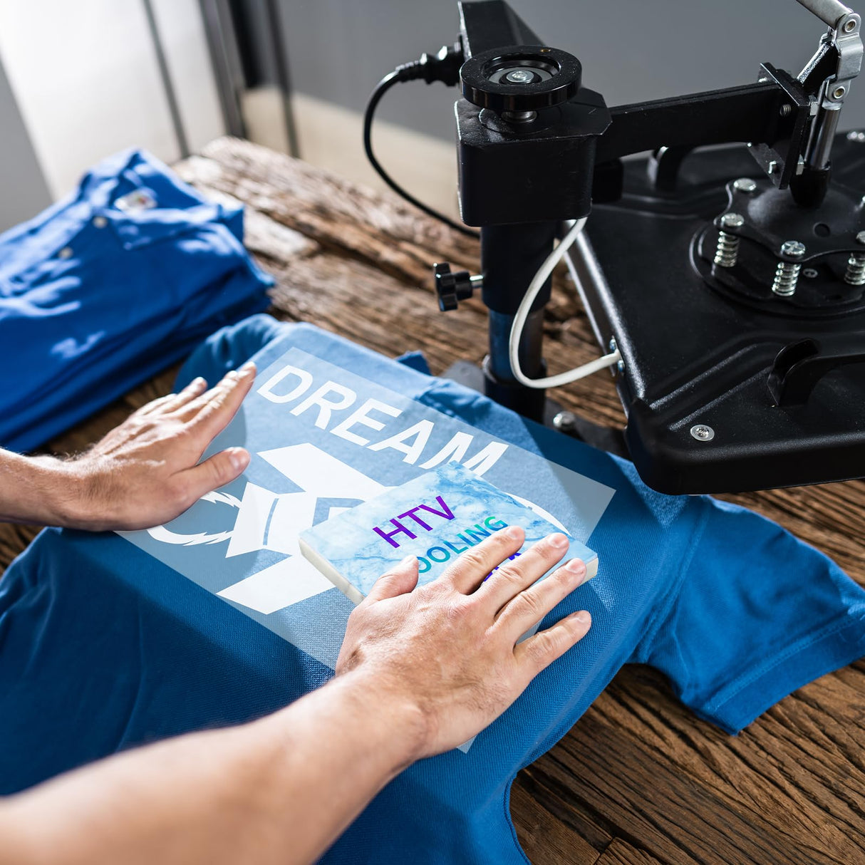 HTV Cooling Block – Fast Cooling Vinyl Craft Tool for Sublimation HTV, DTF Film and Heat Transfer Vinyl Accessories Dorhui