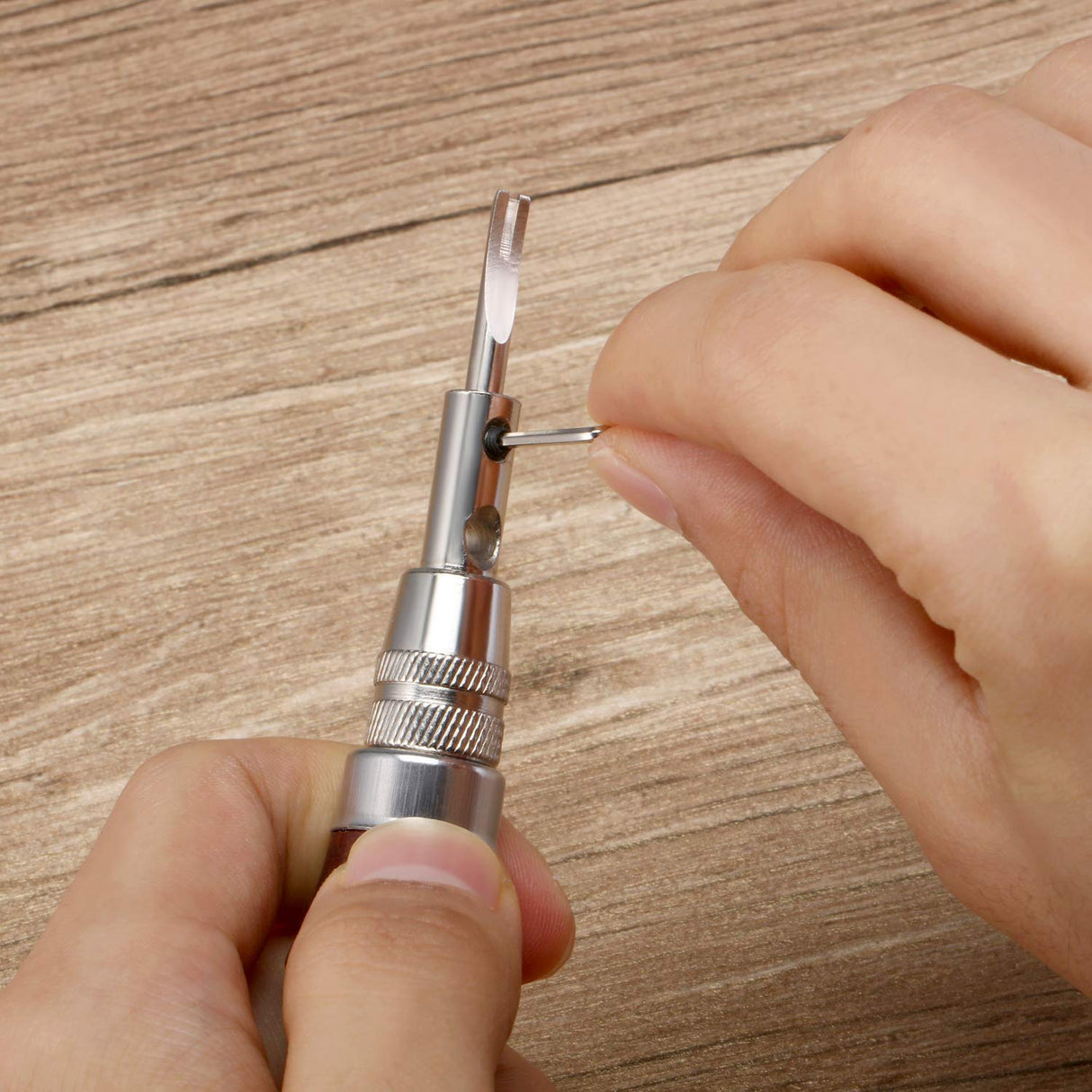 7 in 1 Leather Groover Tool and Leather Cutting Knife Set Adjustable Stitching Groover Leather Creasing Edge Leather Beveler Leather Grooving Tool Mudder