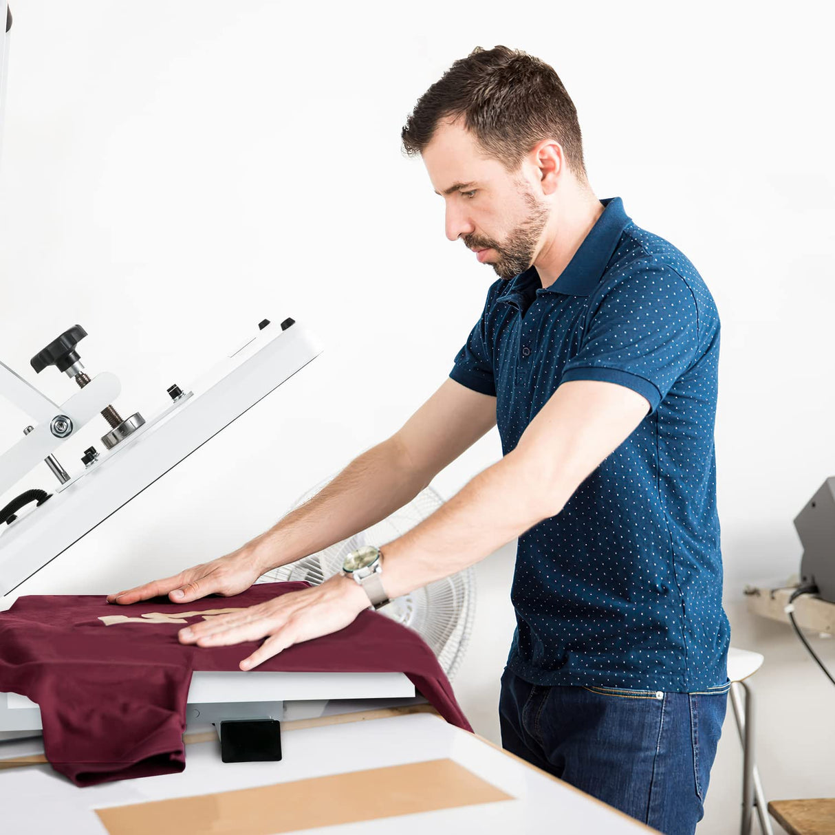 VEVOR Heat Press, 15x15 Heat Press Machine, Fast Heating, High Pressure Heat Press Machine for T-Shirt, Power Digital Industrial Sublimation Printer VEVOR