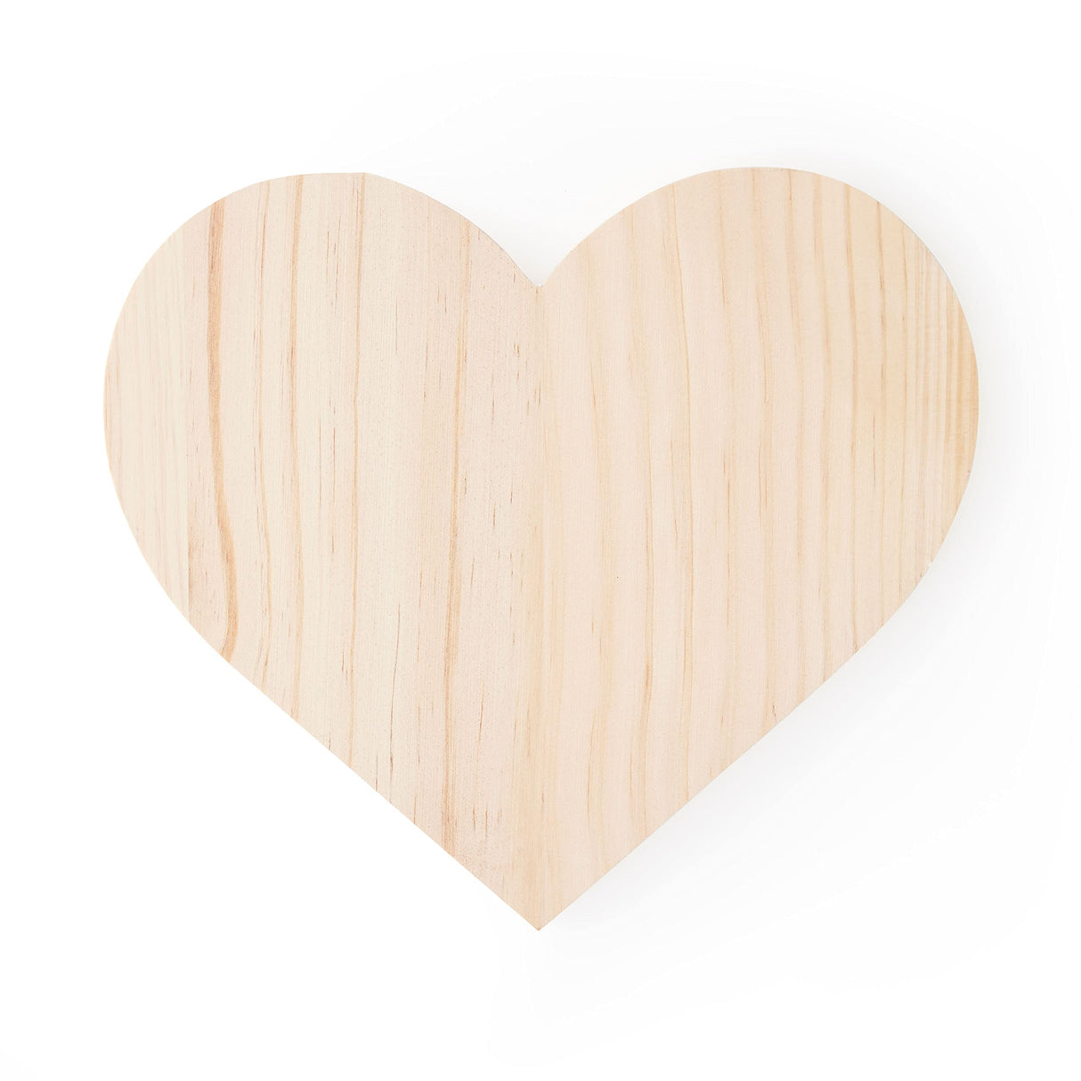 8 Pack: 9”; Heart Wood Plaque by Make Market® Make Market