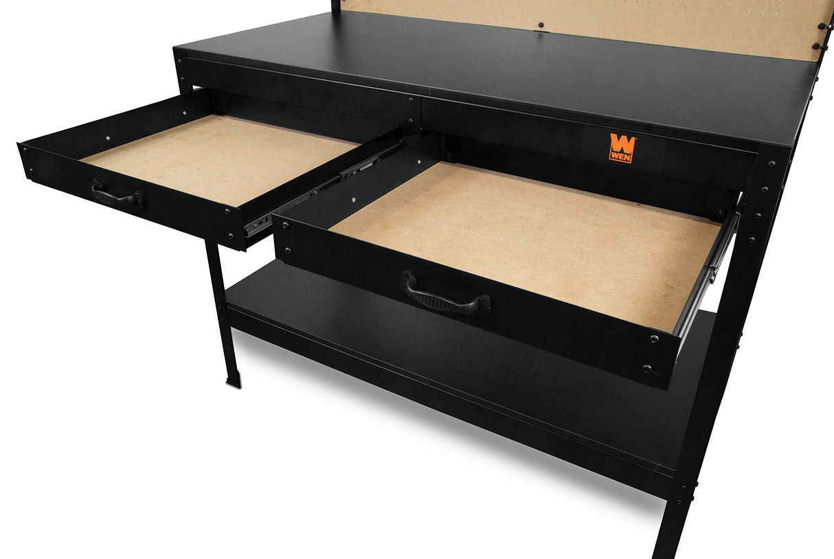 WEN WB4723 48-Inch Workbench with Power Outlets and Light WEN