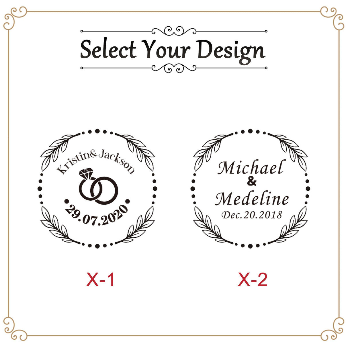 Yoption Custom Wooden Ring Box, Handcrafted Walnut Wood Engraved Hexagon Ring Holder, Mr and Mrs Ring Box for Wedding Ceremony Anniversary Proposal Yoption