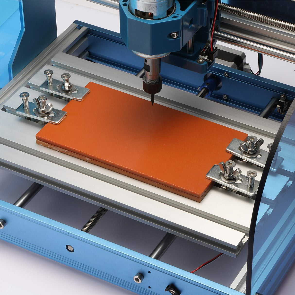 Genmitsu 4PCS T-track Mini Hold Down Clamp Kit, Compatible with 3018-PRO/3018-MX3/3018-PROVer CNC Router Machine Genmitsu