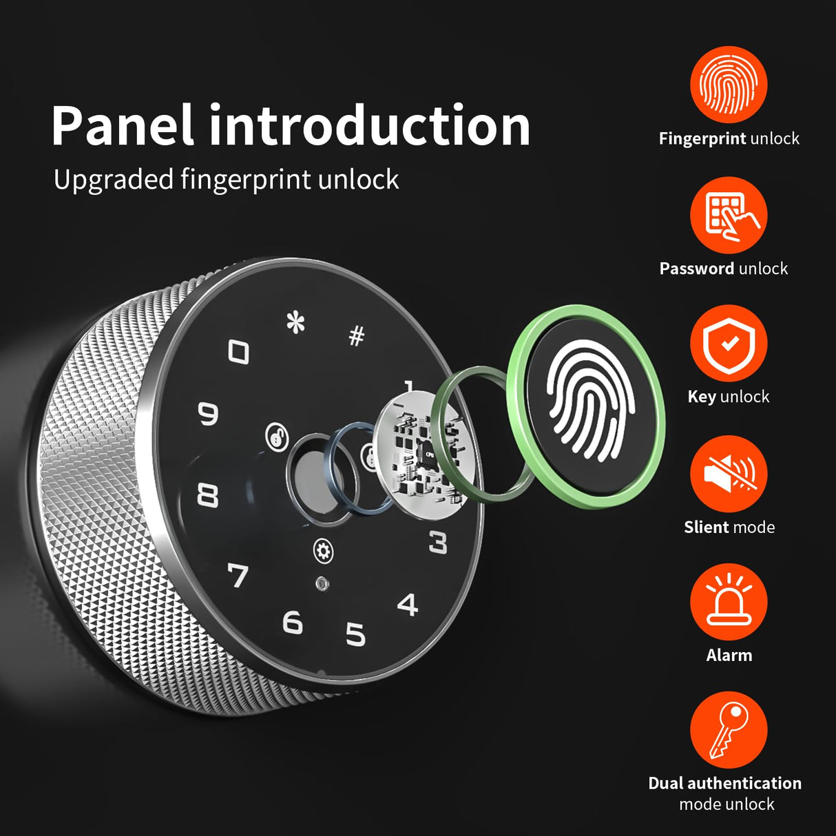 Pataku 5-6 Gun Safes for Home Rifle and Pistols, Gun Safe for Rifles and Shotguns, Gun Safe Rifle, Gun Locker for Rifles, Pockets and Removable Pataku