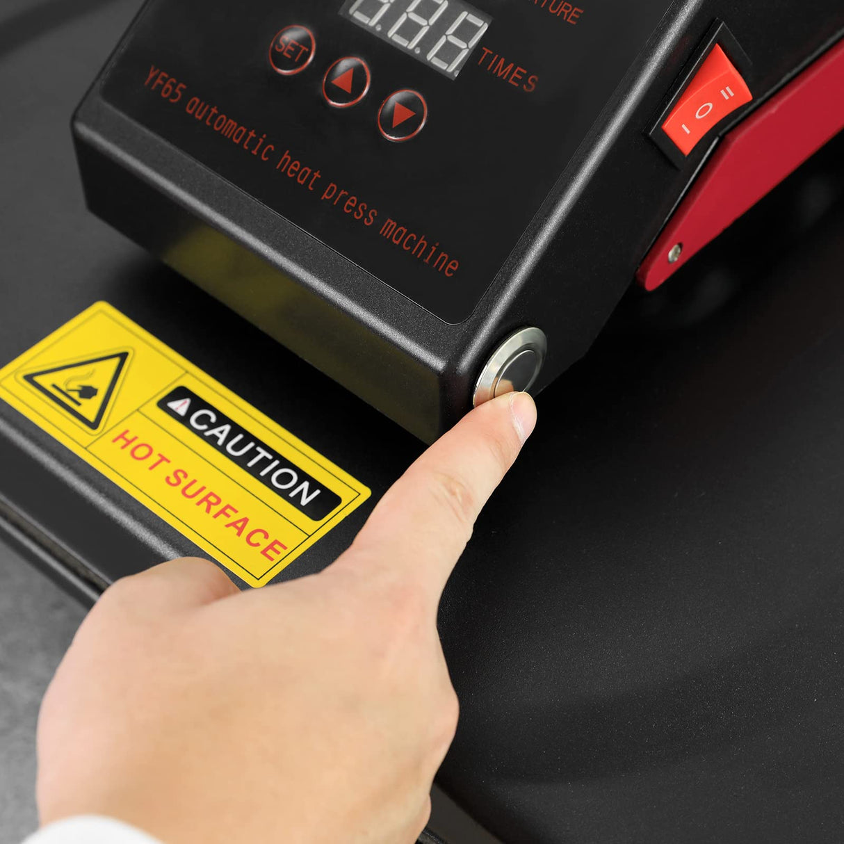 TUSY Auto Heat Press Machine, 15x15 Smart Heat Press Machine for T-Shirts with Auto Release, Professional T-Shirt Press Machine for HTV, Sublimation TUSY