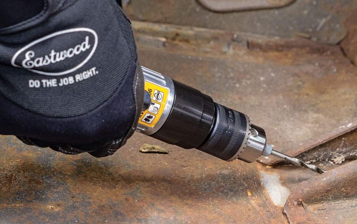 Rockwood 3/8 Inch High Torque Air Motor Non Reversible Drill Pneumatic 2500 Rpm Rockwood