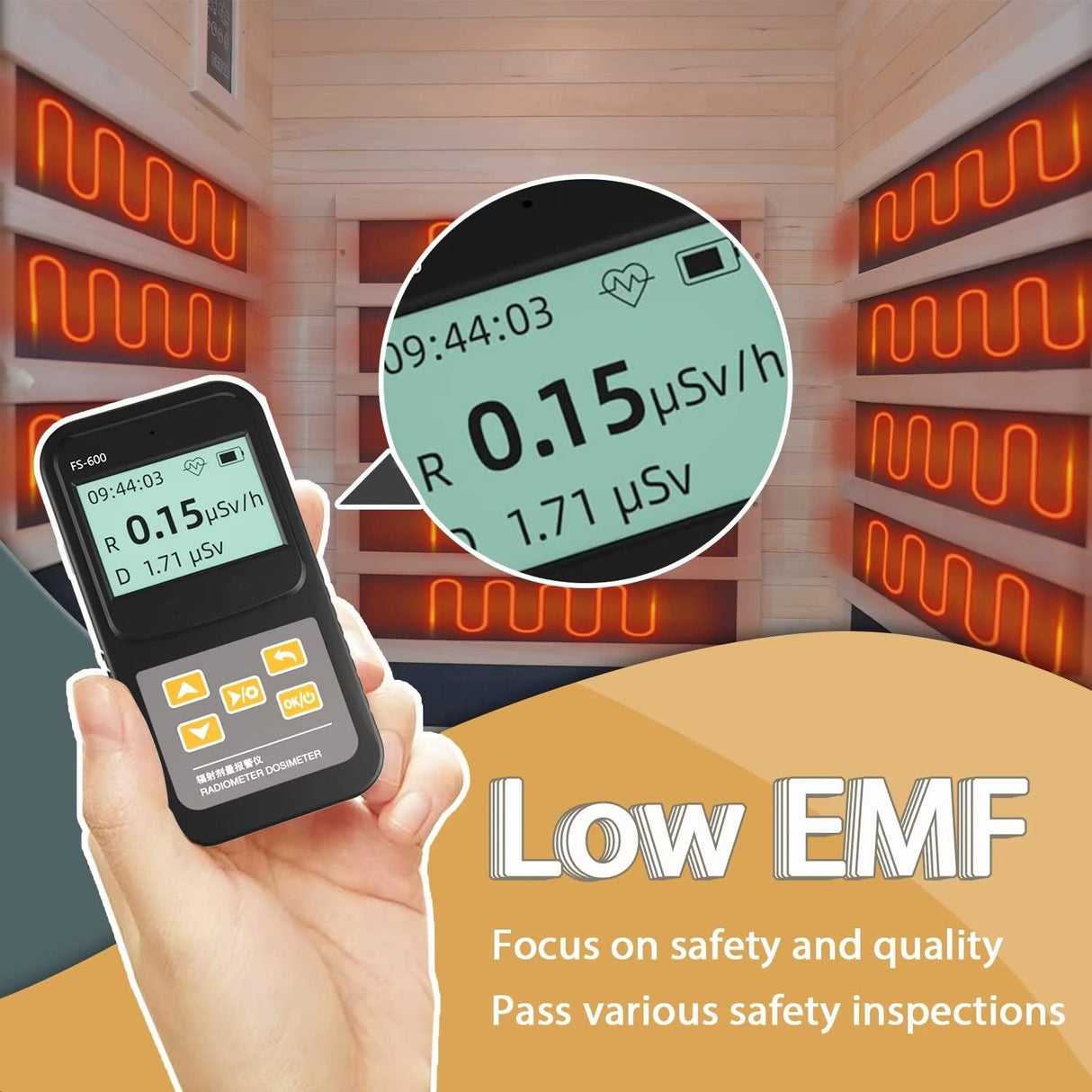 Infrared Home Sauna Room 1-2 Person Hemlock Wooden Indoor Sauna Spa,1200W/110V Low EMF Heaters,10 Minutes Pre-Warm up,Time and Temp Pre-Set, New Year Homsido