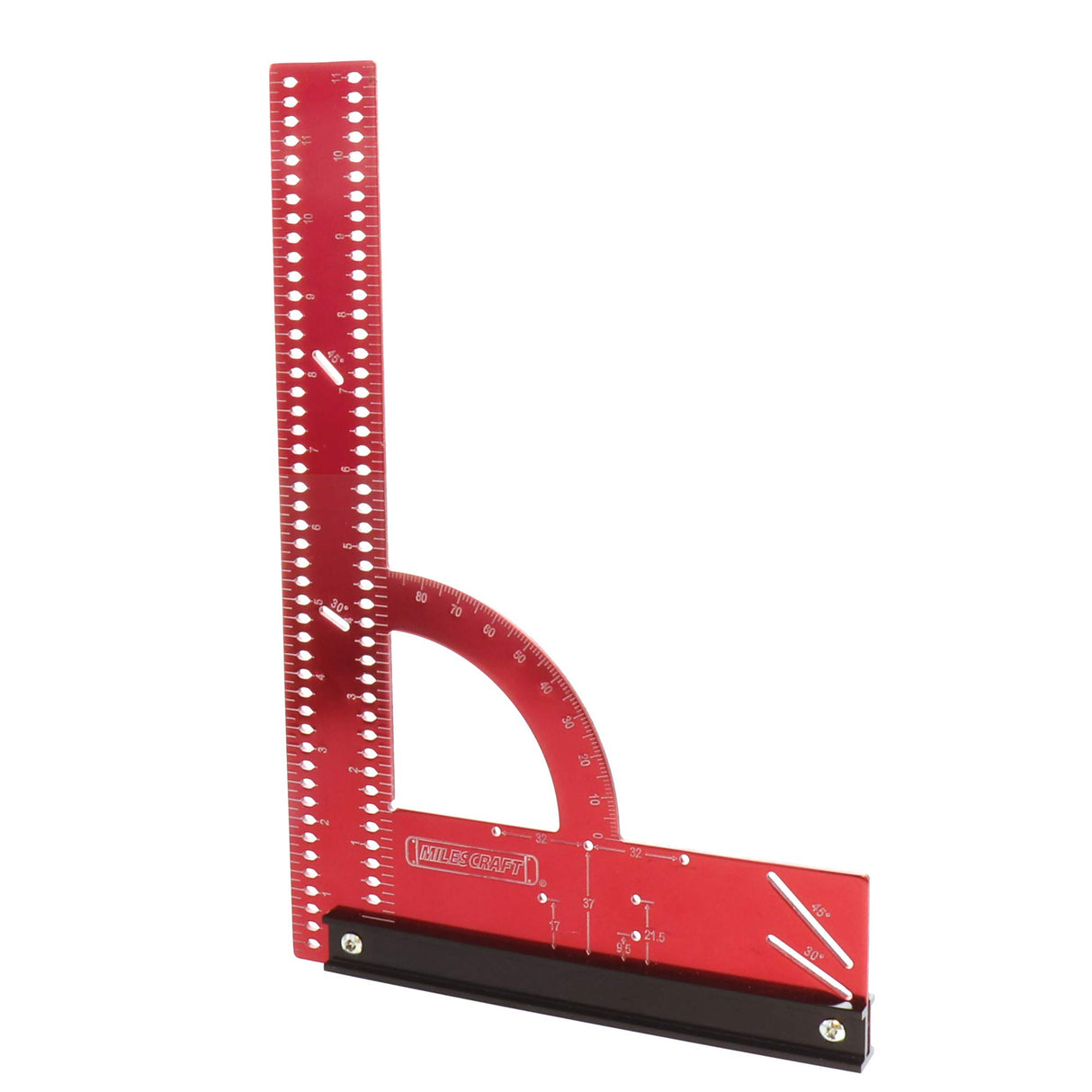 Milescraft 8410 MC-Square300 (imperial) - Aluminum Framing and Woodworking Square Milescraft