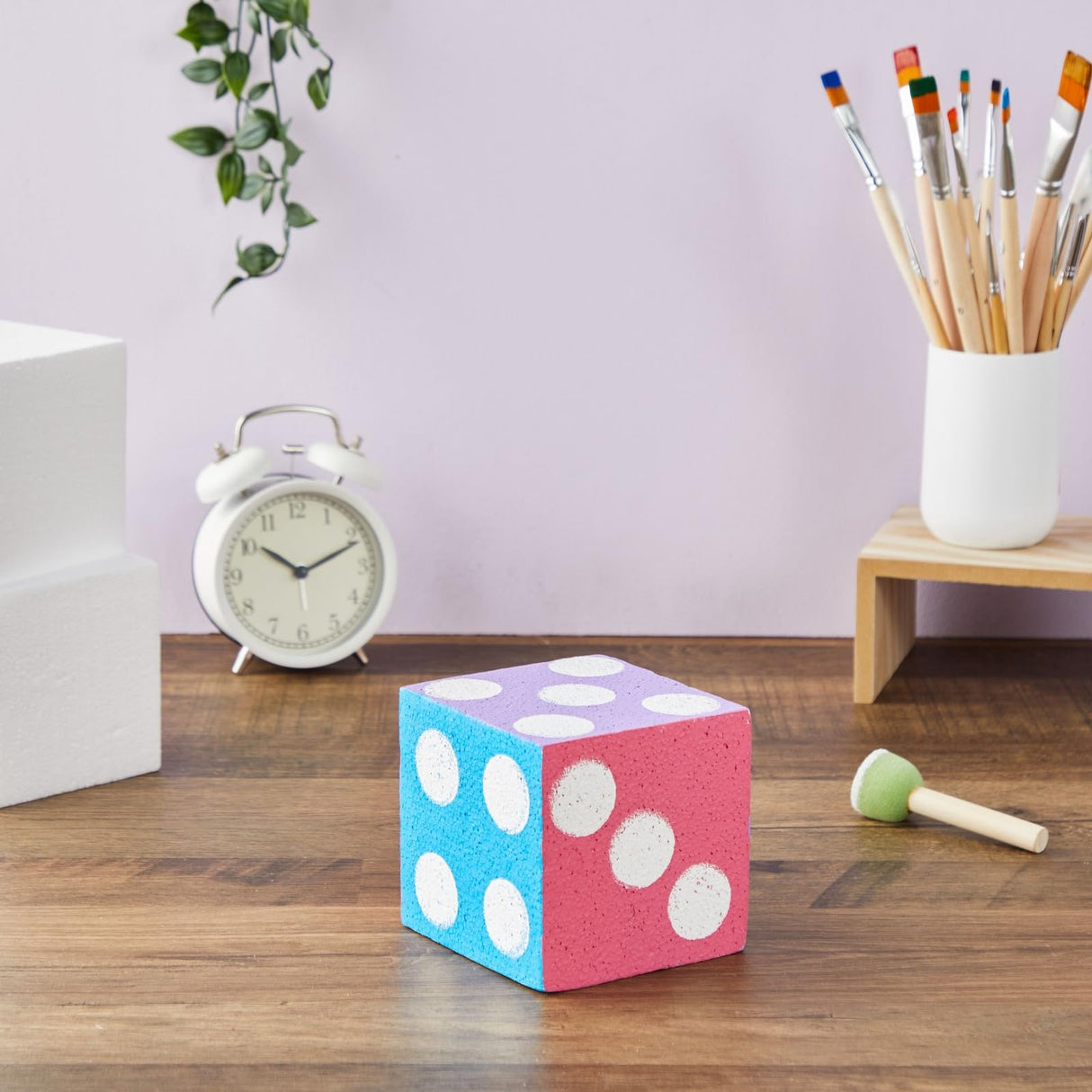 Juvale 6 Pack Foam Cube Squares for Crafts - Polystyrene Blocks for DIY, Floral Arrangements, Arts Supplies (4 x 4 x 4 in, White) Juvale