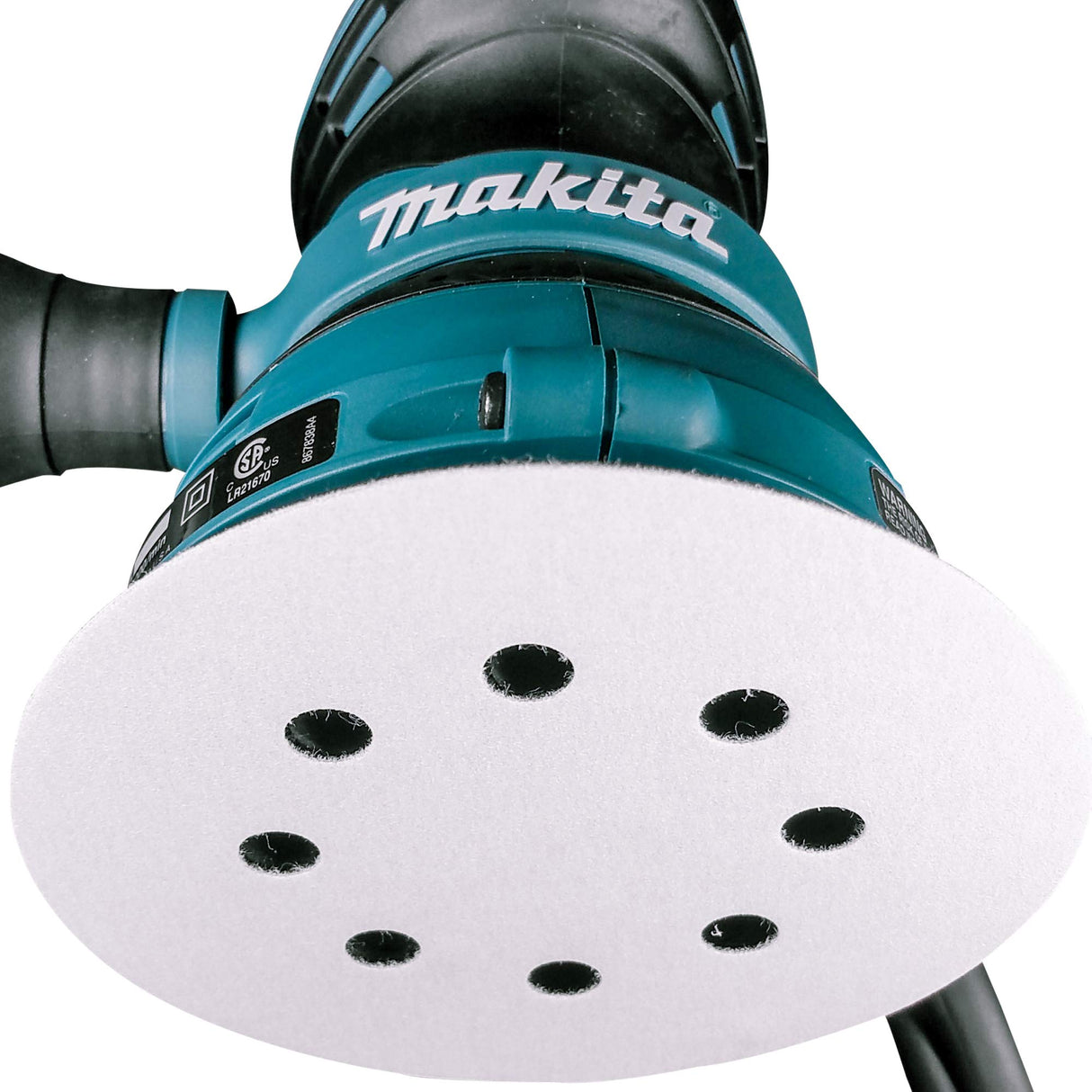 Makita 30 Piece - Multi Grit Sanding Disc Set For 5" Random Orbit Sanders - For Wood, Metal & Plastic - 80, 120 & 240 Grit | 8 Hole Hook-And-Loop Makita
