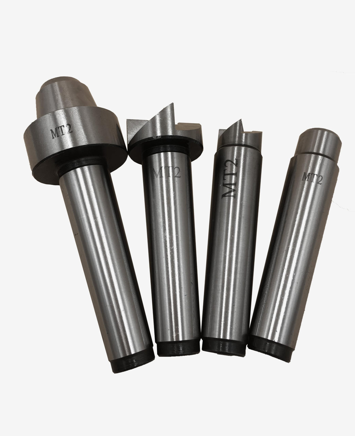 MT2 Live Center Wood Lathe Drive Spur Cup 4pcs Set with 2Pcs Extra Replacement Tips with Good Quality Wooden Box Almhs