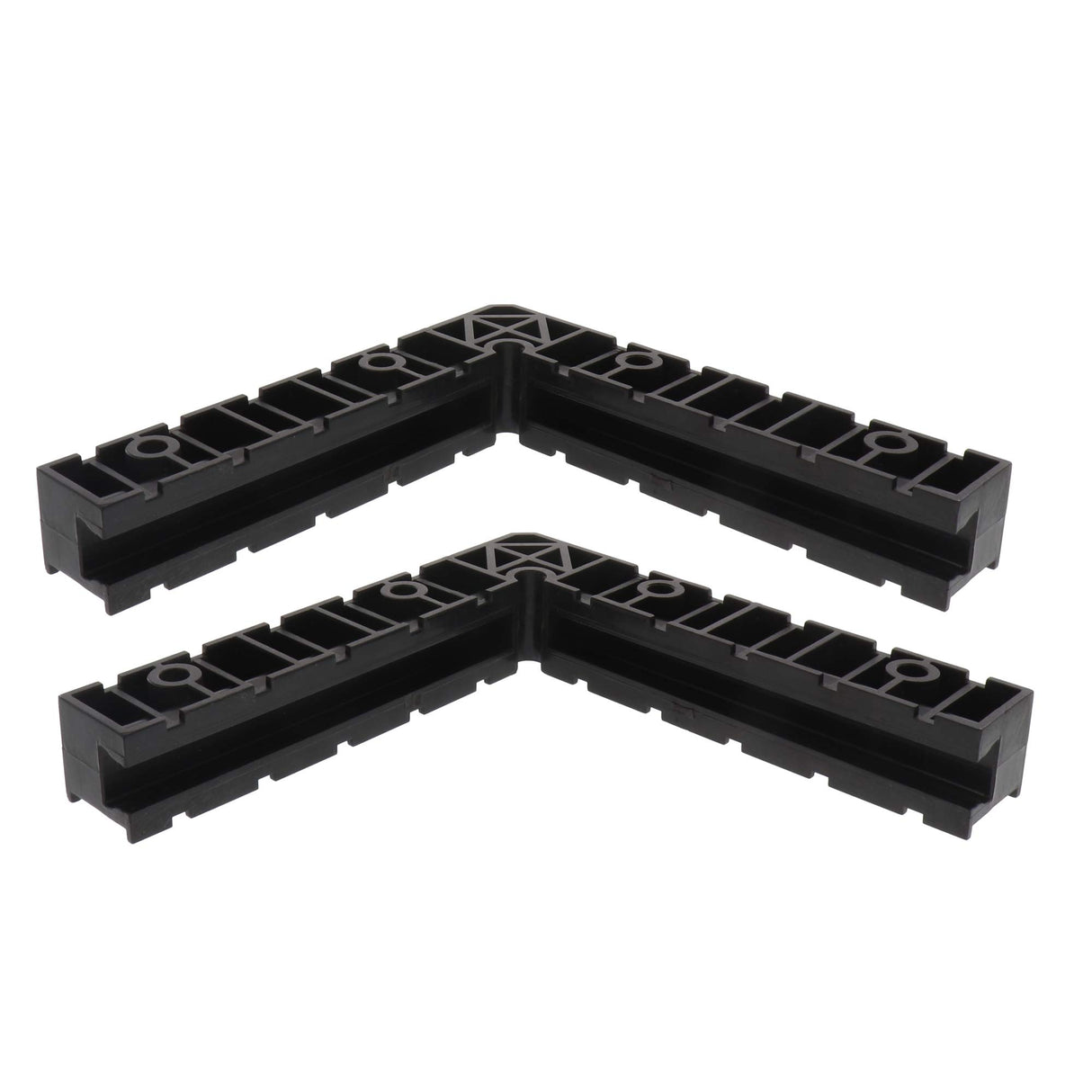 Milescraft 4011 8" ClampSquares - 90 Degree Corner Clamp, Positioning/Assembly Squares for Pictures Frames, Boxes, Etc Black Milescraft