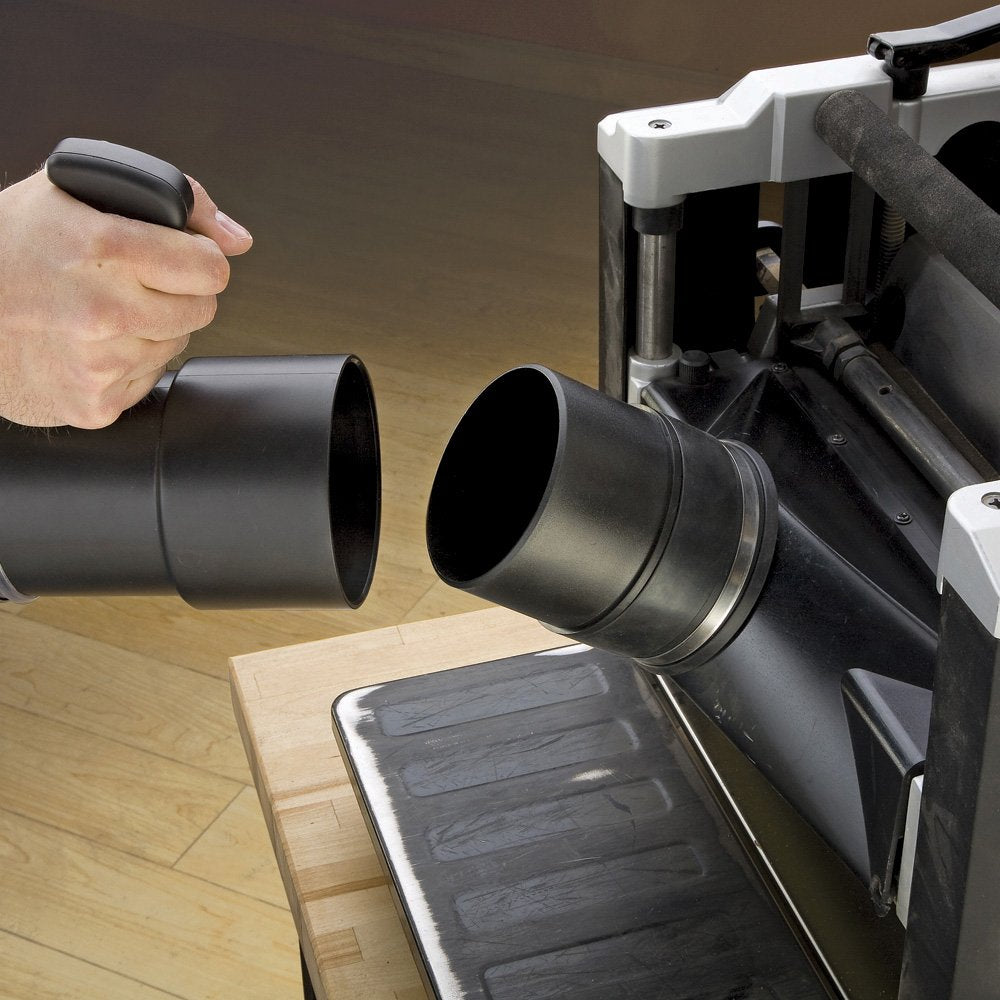 Dust Right 4 Inch Tool Ports (Pack of 2) – Port Fits for 4” Inch Dust Collection Hose – Plastic Small Port Hose - Dust Collection Fittings Includes ROCKLER