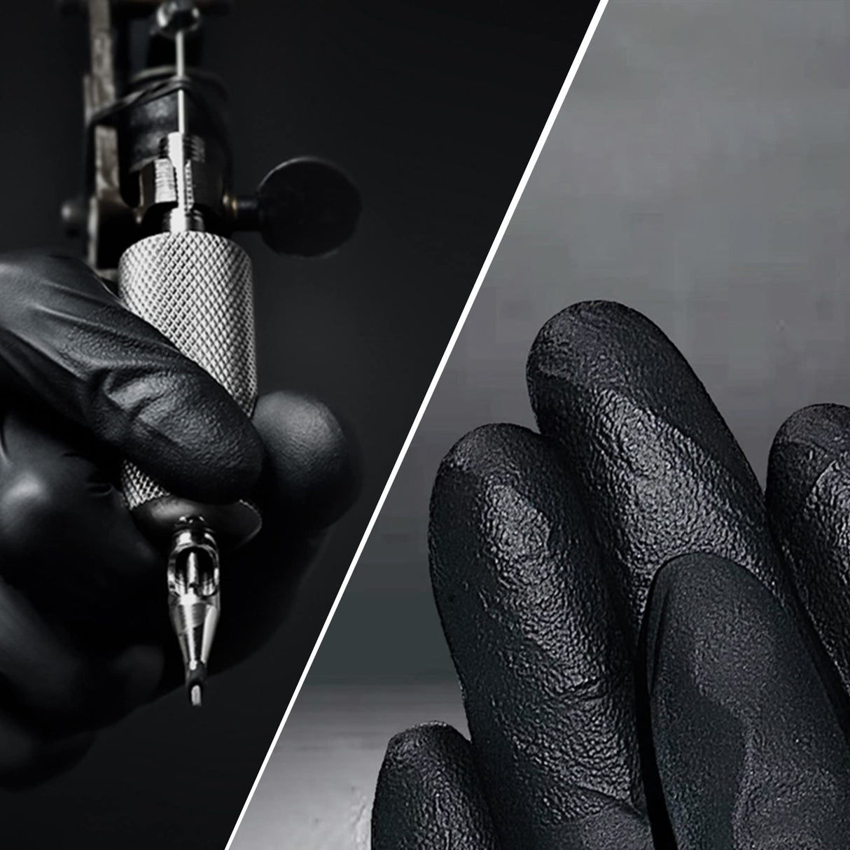 TitanFlex Disposable Nitrile Exam Gloves, 6-mil, Black, XL 100-ct Box, Heavy Duty Disposable Gloves, Cooking Gloves, Mechanic Gloves, Latex Free TITANflex