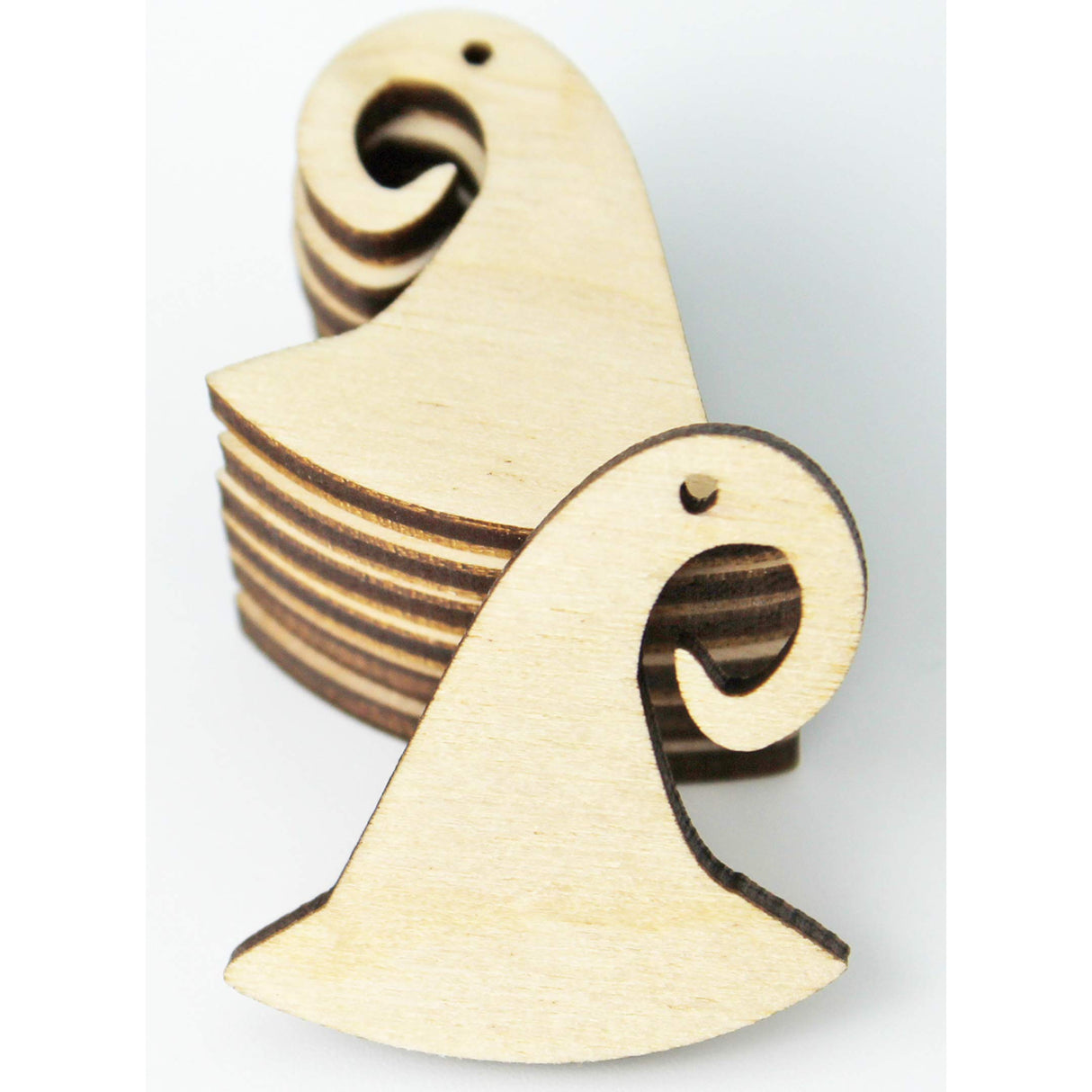 ALL SIZES BULK (12pc to 100pc) Unfinished Wood Wooden Laser Cutout Halloween Witch Hat Witches Dangle Earring Jewelry Blanks Shape Charms Crafts Made Texan Wood Crafts