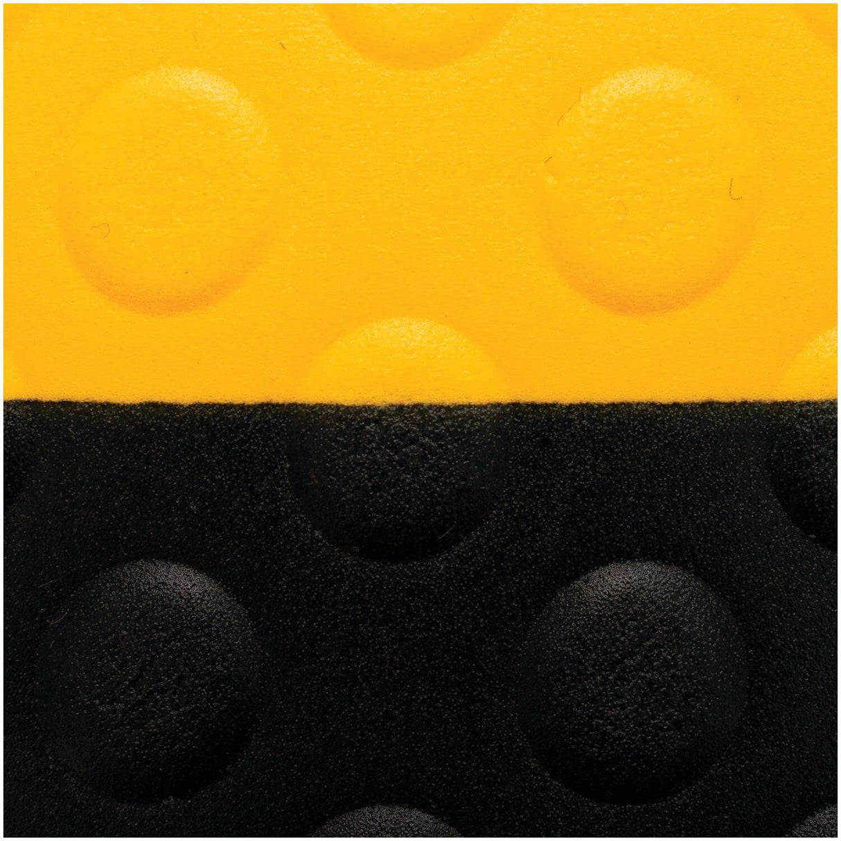 Notrax - 417S0036BY NoTrax 417 Bubble Sof-Tred Safety/Anti-Fatigue Mat with Dyna-Shield PVC Sponge, for Dry Areas, 3' Width x 6' Length x 1/2" Notrax