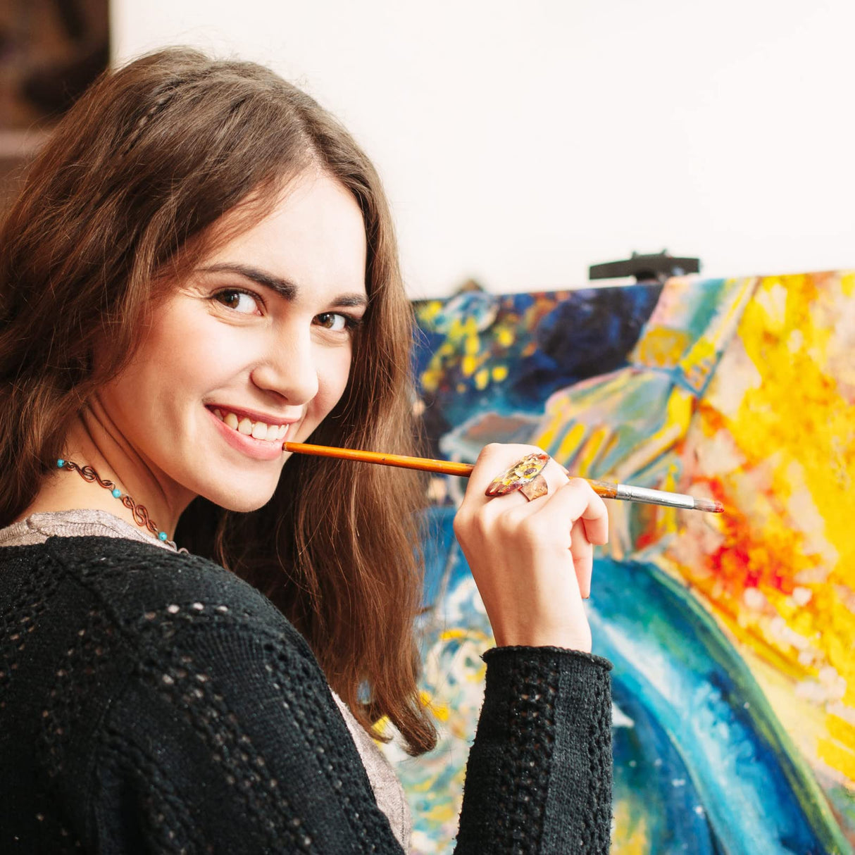 Wood Canvas Boards Unfinished Wooden Panel Boards Wood Paint Pouring Panels for Painting Drawing Home Decor (8 Pieces,12 x 12 x 0.8 Inches) Youyole