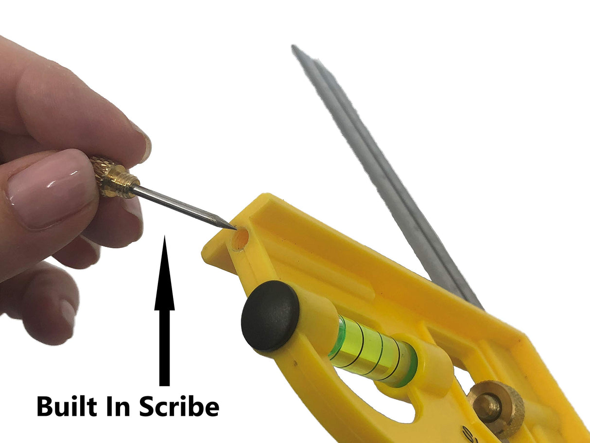 Swanson Tool Co TC131 12 inch Combo Square with Stainless Steel Rule, Inches/Metric Marks, Brass Bolt and Composite Body Swanson Tool Co., Inc