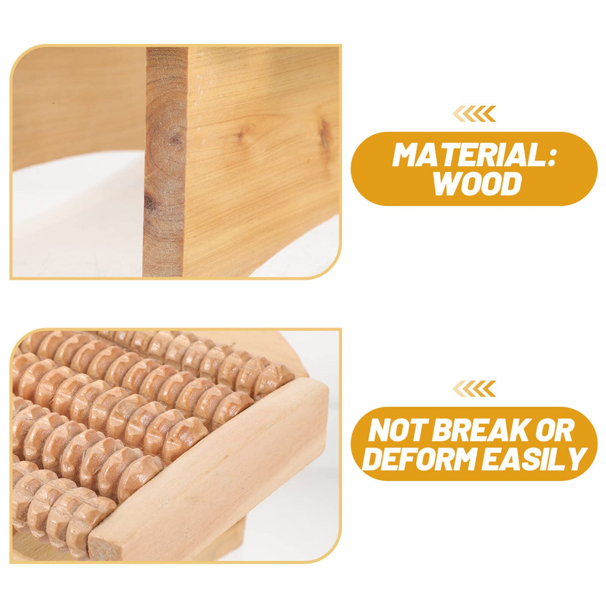 Healifty Sauna Stool Foot Tool Wood Step Footstool Wooden Foot Massager Foot Rest Bath Foot Massager Toilet Stool Gifts Portable Step Stool Sauna Healifty