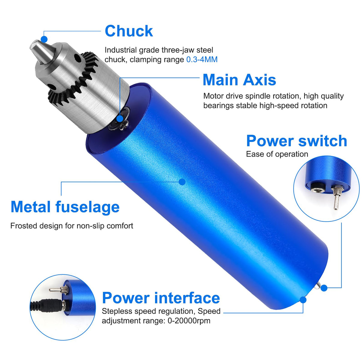 Winartton Electric Resin Polishing Kit, Resin Drill with 110 Accessories, Rotary Tool for Resin Casting Molds, Resin Sander and Polishing Kit for Winartton