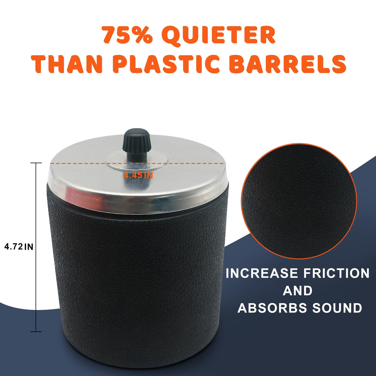 VIYUKI Professional Rock Tumbler Kit - Double Drum 6LB Lapidary Polisher for Adults (Double Barrel), Includes Rough Gemstones, 8 Polishing Grits, VIYUKI