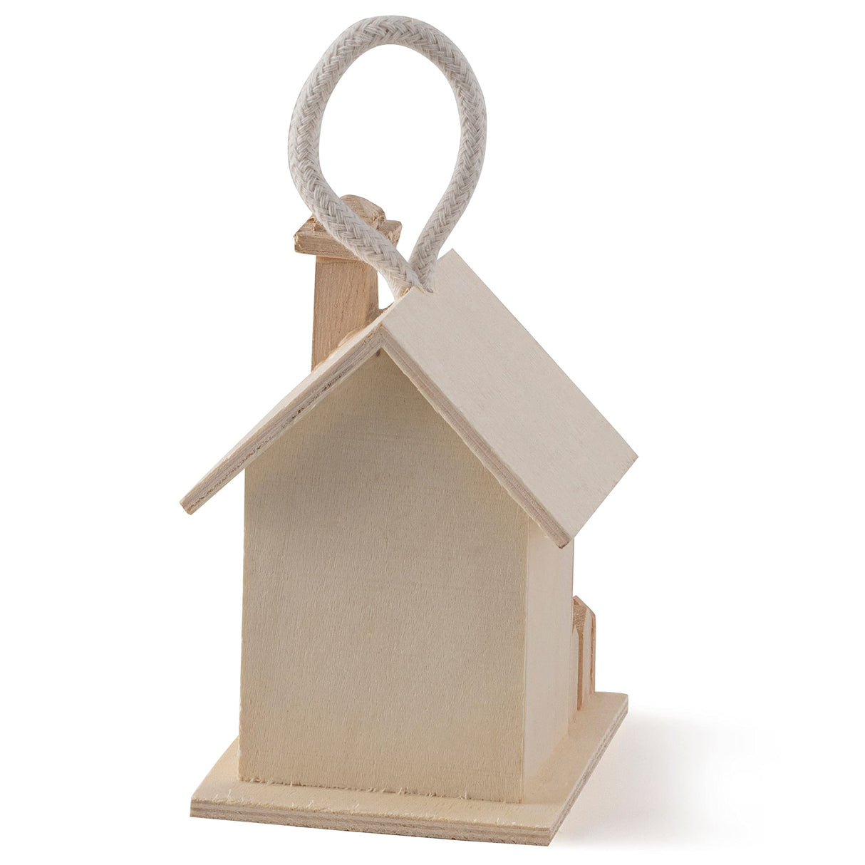 4.7" Heart & Fence Birdhouse by Make Market - Unfinished Hanging Birdhouse Made of 100% Wood, Outdoor Nesting Boxes - Bulk 12 Pack Make Market