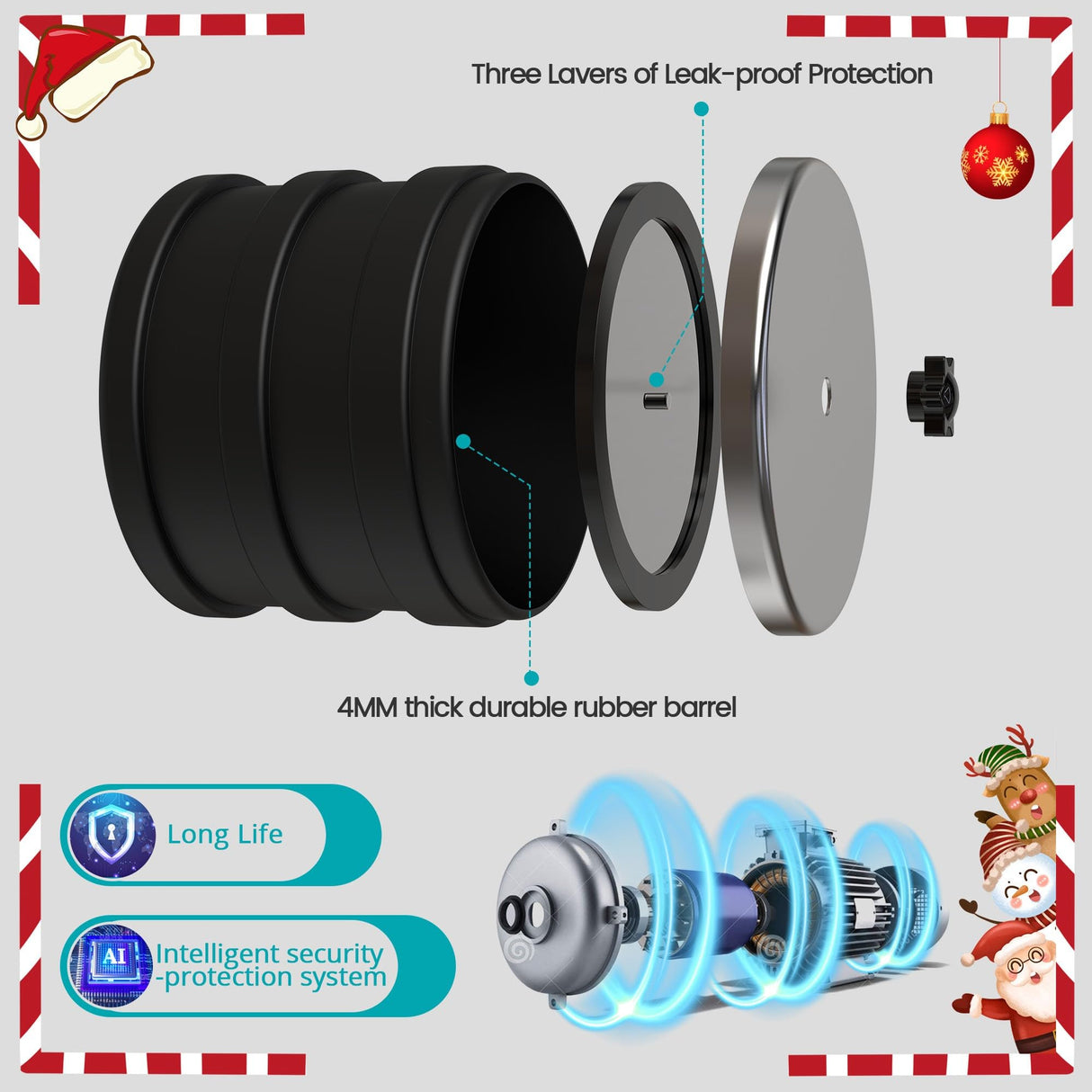 Lefree store Rock Tumbler Kit for Adults Kids, Professional Rock Polisher with 3LB Leak Proof Rubber Barrel, Includes 1 LB Rough Rocks,4 Rock Tumbler Lefree store